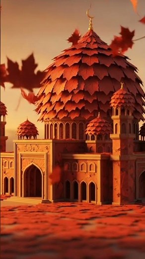 A beautiful majestic mosque model 3D style #aicraft