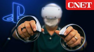 6.3K views · 40 reactions | Here's a close-up look at the PSVR 2 headset, expected to hit stores in 2023. We were able to play four games and spend some time with controllers at Sony's PlayStation headquarters. | CNET | Facebook