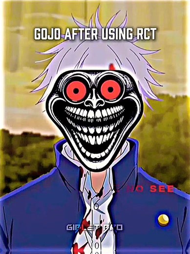“Gojo Before vs After Using RCT 👁️⚡ | He Can’t Be Killed 💀🔥”