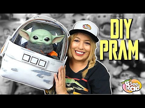 DIY BABY YODA PRAM BACKPACK | How I Made It