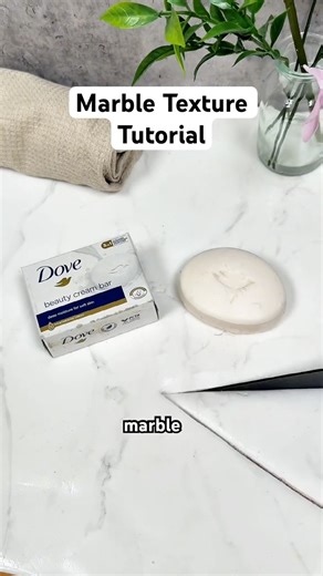 Easy Hack: Marble Texture Tutorial #realisticcake #cakedecorating