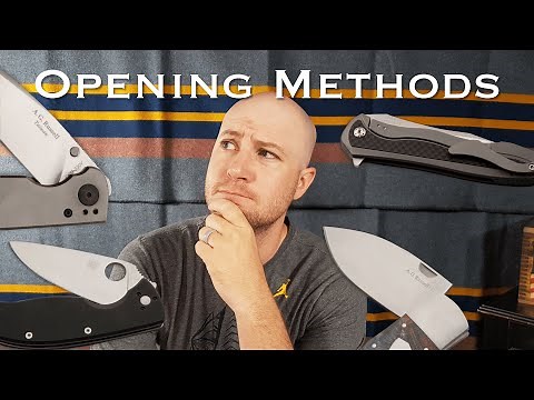 Folding Knife Opening Methods | Knives 101 Ep 1