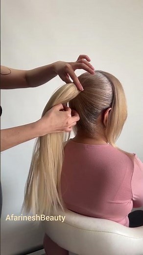 Perfect Ponytail Hack 💎 How to Style with Hair Extensions