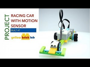Racing Car With Motion Sensor with LEGO® WeDo 2.0