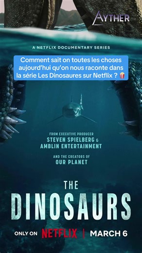 Comment sait on tous ces détails sur les Dinosaures sur Netflix ? 🍿 #netflix #dinosaure #dinosaurs #dinosaures #trex