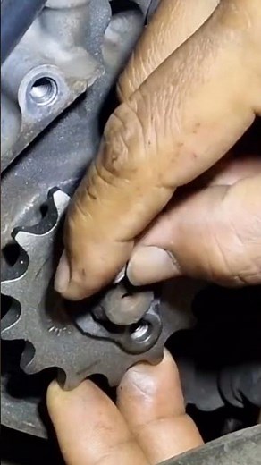 How to install a motorcycle front sprocket #incujin #tutorial #tipsandtricks #uk