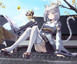 Anime Catgirl Live Wallpaper