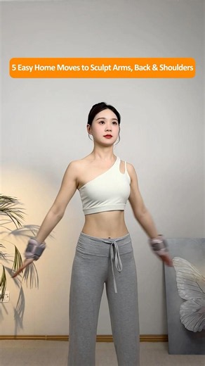 5 Moves to Slim Arms, Define Waist, Flatten Traps, Sculpt Back & Improve Posture