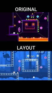 Original vs layout levels: which is harder? #geometrydash #gdupdate #gd #gaming