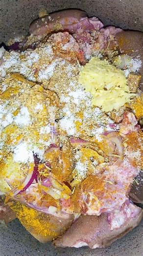 Yummy Fried Goat Meat Recipe 😋🔥#FriedGoatMeat #YummyRecipe #HomeCooking #MeatLovers