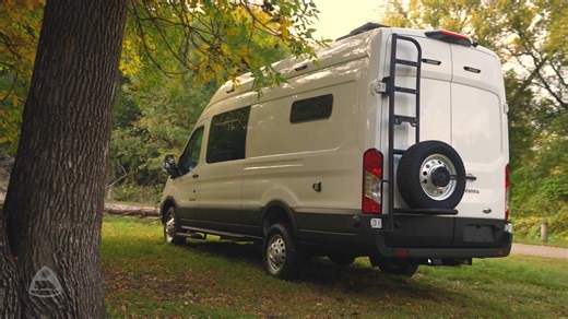 This Feature-Rich Ford Transit Camper Van Turns Your Adventures Into Five-Star Experiences