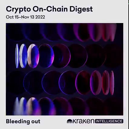 20 reactions · 70 comments | In Kraken Intelligence’s latest on-chain digest, the team investigates what went down between October 15 and November 13 - – FYI it was a lot  • Crypto’s market cap • On-chain fundamentals • Update on stablecoins Read the report here: k.xyz/3V2R | Kraken Digital Asset Exchange | Facebook