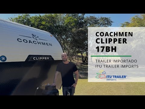 TRAILER IMPORTADO - Coachmen | Clipper 17BH (acomodação 5 pessoas)