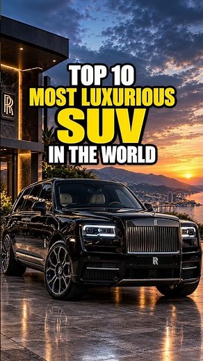 Top 10 Most Luxurious SUV in the World 💎 2026 | #luxury #suv #top10 #shorts #cars