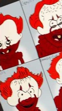 Updating my Pennywise drawings #shorts #itwelcometoderry #pennywise