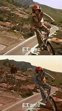 E.T. The Extra-Terrestrial・Comparison 1982 Vs 2002・Part 2