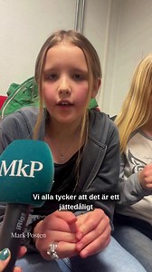 Förslaget om att lägga ner fyra mellanstadier i Marks kommun har resulterat i protestmöten och initiativ för en folkomröstning bland vårdnadshavare. Nu berättar barn i Fotskäl vad de tänker om förslaget. Läs mer i Mark-Postens app 📲 eller på vår sajt 💻 | Mark-Posten