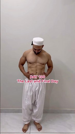 The Last and Final Day 100/100 - Fat to Fit 100 Day Body Transformation Challenge📈#shorts #youtube