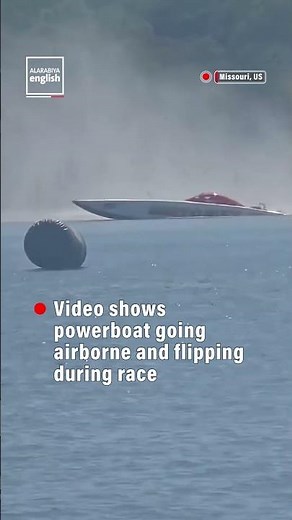 Powerboat Goes Airborne at Lake of the Ozarks Shootout