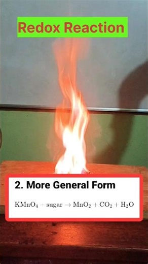 Redox Reaction Experiment #youtube #experiment #students