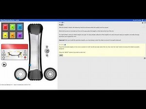 Electude Help: Wheel balance machine - basics 3-5
