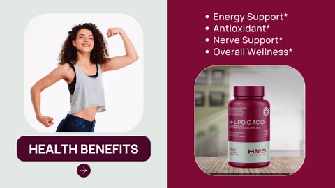 Stabilized R-Lipoic Acid 300mg Per Serving, R Alpha Lipoic Acid ALA Supplement Antioxidant for Nerve, Energy & Metabolism Support, NSF Certified Supplements, Non-GMO & Vegan,60 Capsules,2 Month Supply