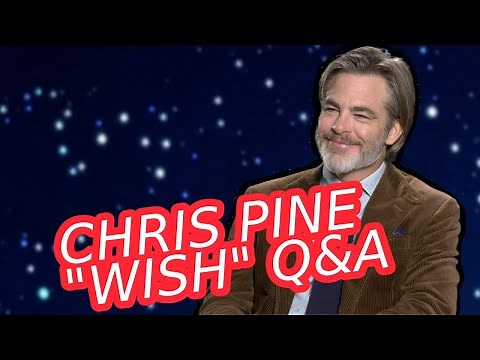 Chris Pine On His Singing In 'Wish' & His First Disney Crush