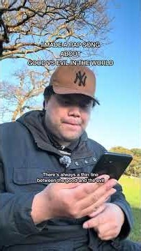 I made a rap song about Good vs Evil in the world, edited version