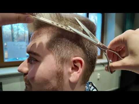 An ASMR Scissor Haircut, No Talking, No Clippers, No Hairdryer.