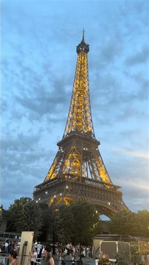 Eiffel Tower from Day to Night ✨ The Most Magical View in Paris 🇫🇷