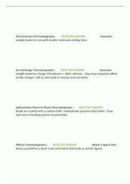 ACS BIOCHEMISTRY EXAM 250 QA 20232024 EXAMS