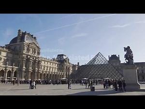 Scenes outside Louvre as five more arrests made in audacious jewel heist