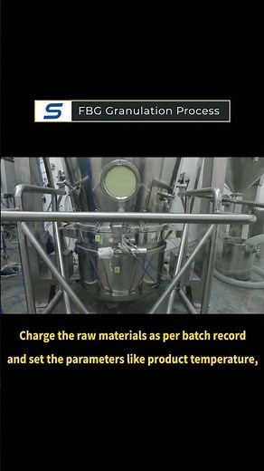 Fluid Bed Granulator Granulation Process