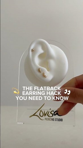 The secret to putting on our trending Flatback Earrings 👀💘 Shop the Flatback Tool at Lovisa.