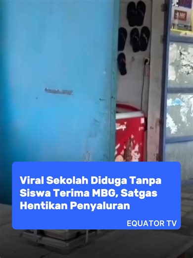 Sebuah video yang memperlihatkan sekolah dasar diduga tidak memiliki siswa namun tetap menerima Program Makan Bergizi Gratis viral di media sosial. Peristiwa tersebut terjadi di SDN Batuporo Timur 1, Kecamatan Kedungdung, Kabupaten Sampang, Jawa Timur. Dalam video yang beredar, tampak petugas menurunkan puluhan porsi MBG di sekitar lingkungan sekolah yang terlihat sepi tanpa aktivitas belajar mengajar, sehingga memicu sorotan publik dan dugaan ketidaktepatan penyaluran bantuan. Menanggapi hal te