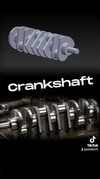 CAD design Crankshaft #youtubeshorts #solidworks #autocad #tech #mechanical #viral #trending #fyp