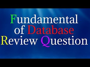 Fundamentals Database for Beginners || Database Tutorial