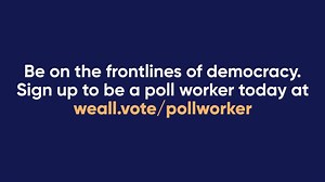 221K views · 9.3K reactions | This year, we’re facing a shortage of poll workers just weeks before Election Day. On National Poll Worker Recruitment Day, I hope you’ll sign up to #WorkThePolls in your community if you can. Get started with When We All Vote and Power The Polls today at weall.vote/pollworker. | Michelle Obama | Facebook