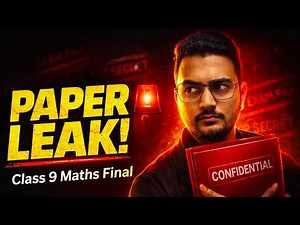Class 9 Maths Final Exam Question Paper 2026 | Most Important Questions | MD Sir