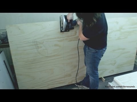 How to Cut Plywood Vertically with a Circular Saw