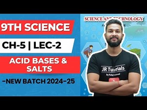 9th Science | Chapter 5 | Acid Bases & Salts | Lecture 2 | Maharashtra Board |