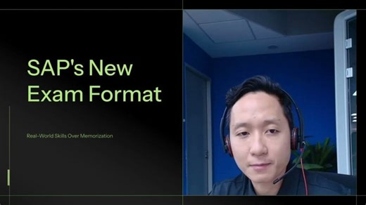 Experience SAP's New Scenario Based Certification Exam  - December 2025 | Victor Ho