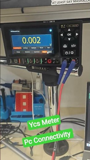 YCS Multimeter Now Supports PC 🤯 Game Changer for Repair Technicians! #techrepair #ycs #macbook