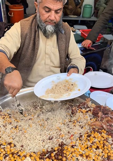 Authentic Peshawari Chana Mewa and Ghosht Chawal Recipe