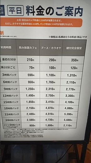 【北海道旅行】快活CLUB一泊（時間）は安いです♪