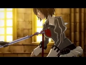 Anime girl stabbed 1