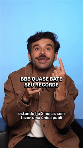 O recorde do BBB26 permanece intacto