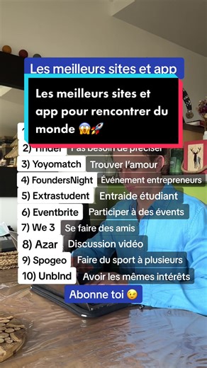 Les meilleurs sites et applications pour rencontrer du monde