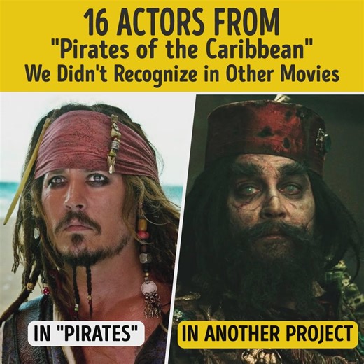 Actors from "Pirates of the Caribbean" We Didn't Recognize in Other Movies | Bright Side