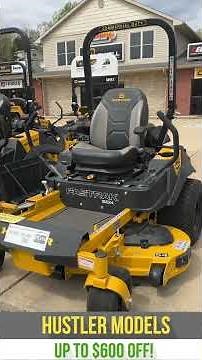 Right now get $600 off the Hustler Fastrak SDX 54! Hurry, ends May 31!